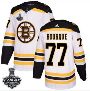 Bruins #77 Ray Bourque Weiß 2019 Stanley Cup Final Stitched